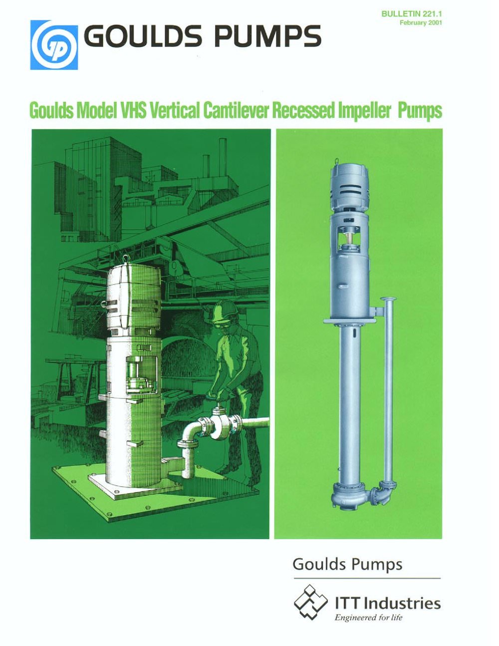 Vertical Cantilever Pump VHS - Goulds Pumps
