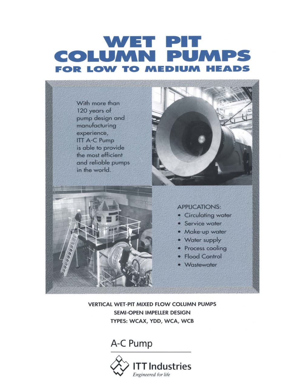 Wet Pit Column Pumps - Goulds Pumps