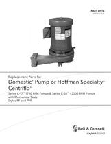 Domestic or Hoffman Centriflo Series, Styles PF and PVF