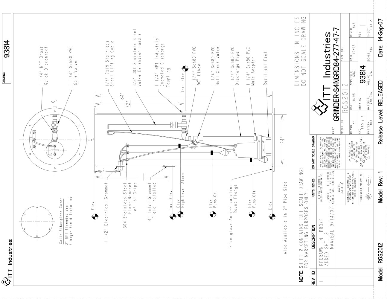 Bell & Gossett Domestic Pump - 4772, 72564, 2361