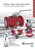 ASME/ANSI ball valves, lined
