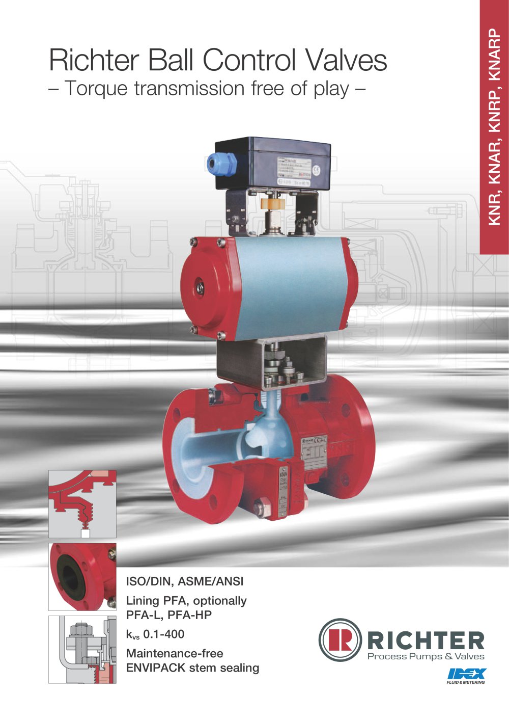 Control ball valves - Richter Chemie Technik