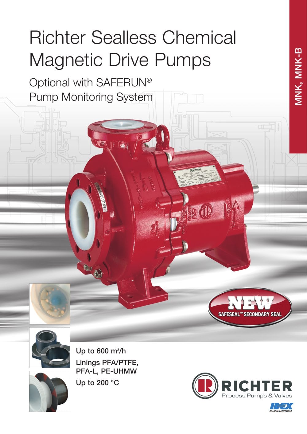 Richter Sealless Chemical Magnetic Drive Pumps - Richter Chemie Technik