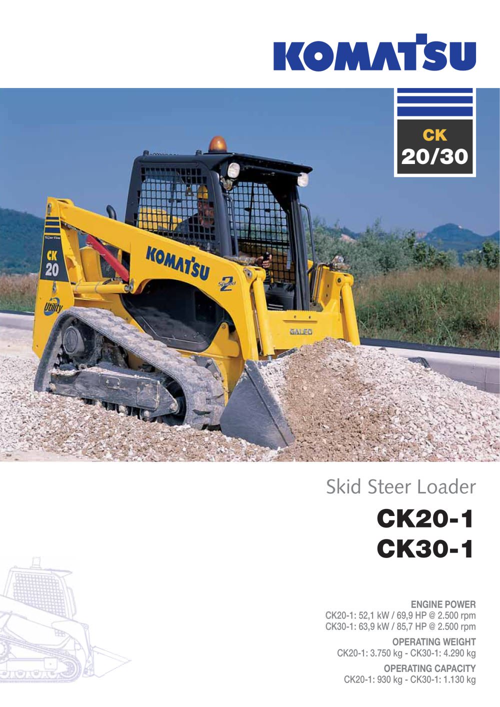 Skid Steer Loader CK20-1 CK30-1 - 1 / 12 Pages