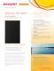 128/121/115 WATT Thin film module - Sharp Solar