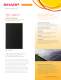 135 WATT Thin film module - Sharp Solar