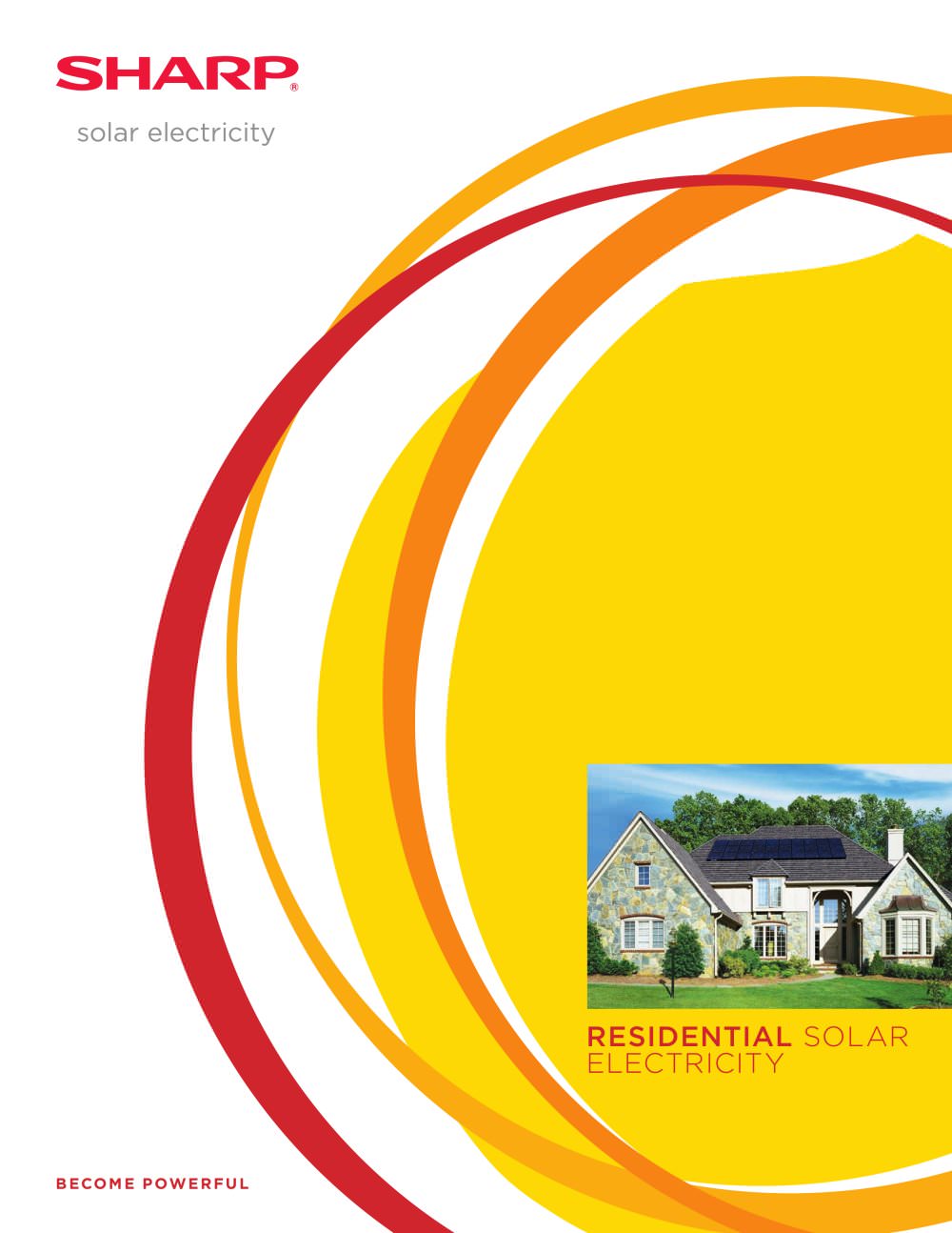 Residential Solar Electricity Products - Sharp Solar