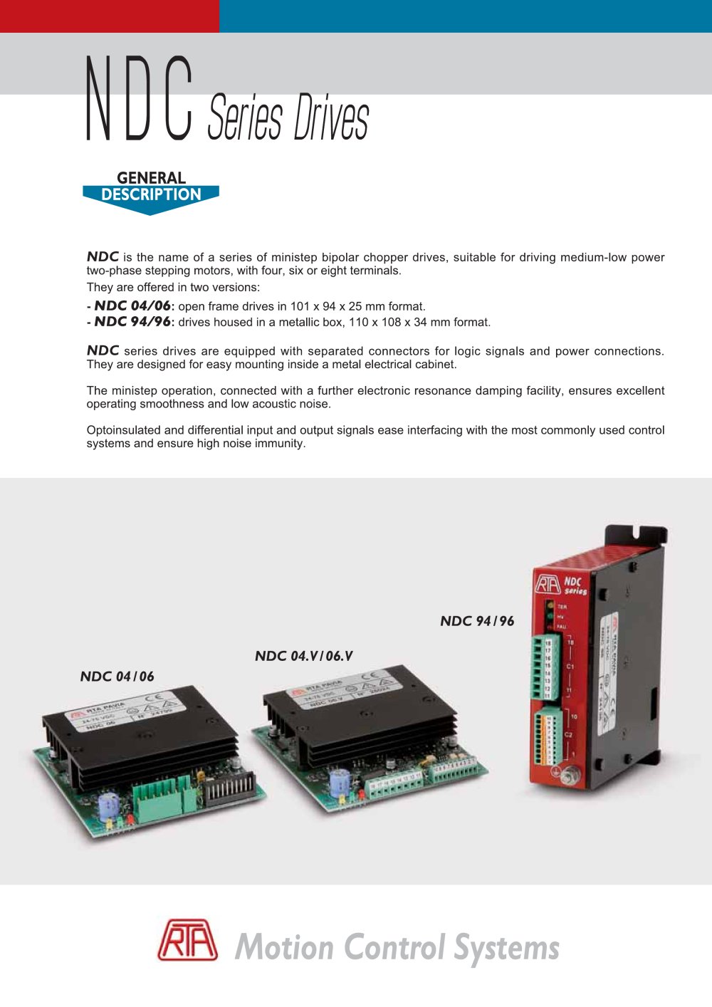 NDC Series Drives - RTA