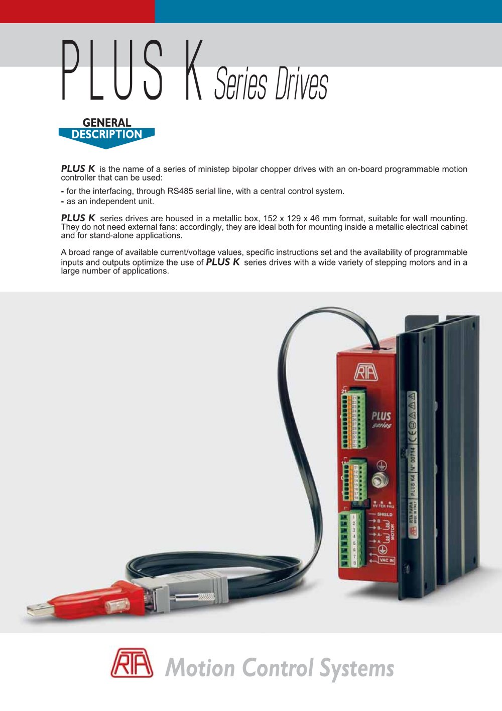 PLUS K Series Drives - RTA