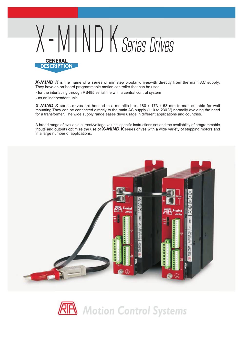 X-MIND K Series Drives - RTA