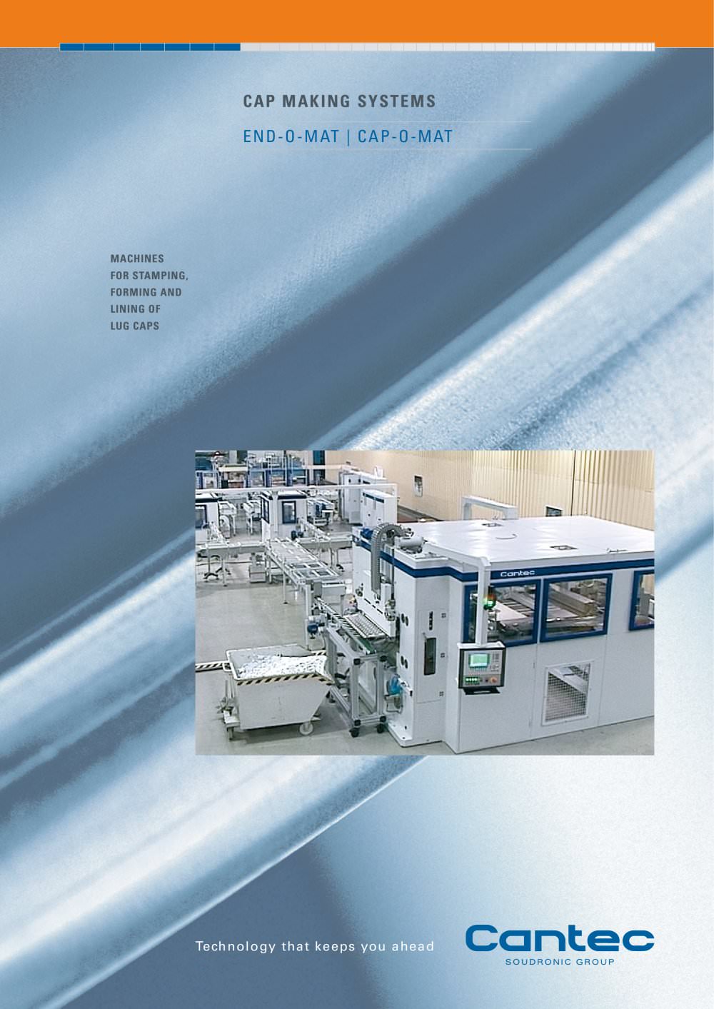 END-O-MAT / CAP-O-MAT  Capmaking systems - Cantec