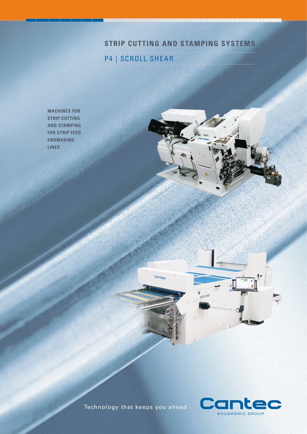 P4/Scroll shear  Strip cutting and stamping systems - Cantec