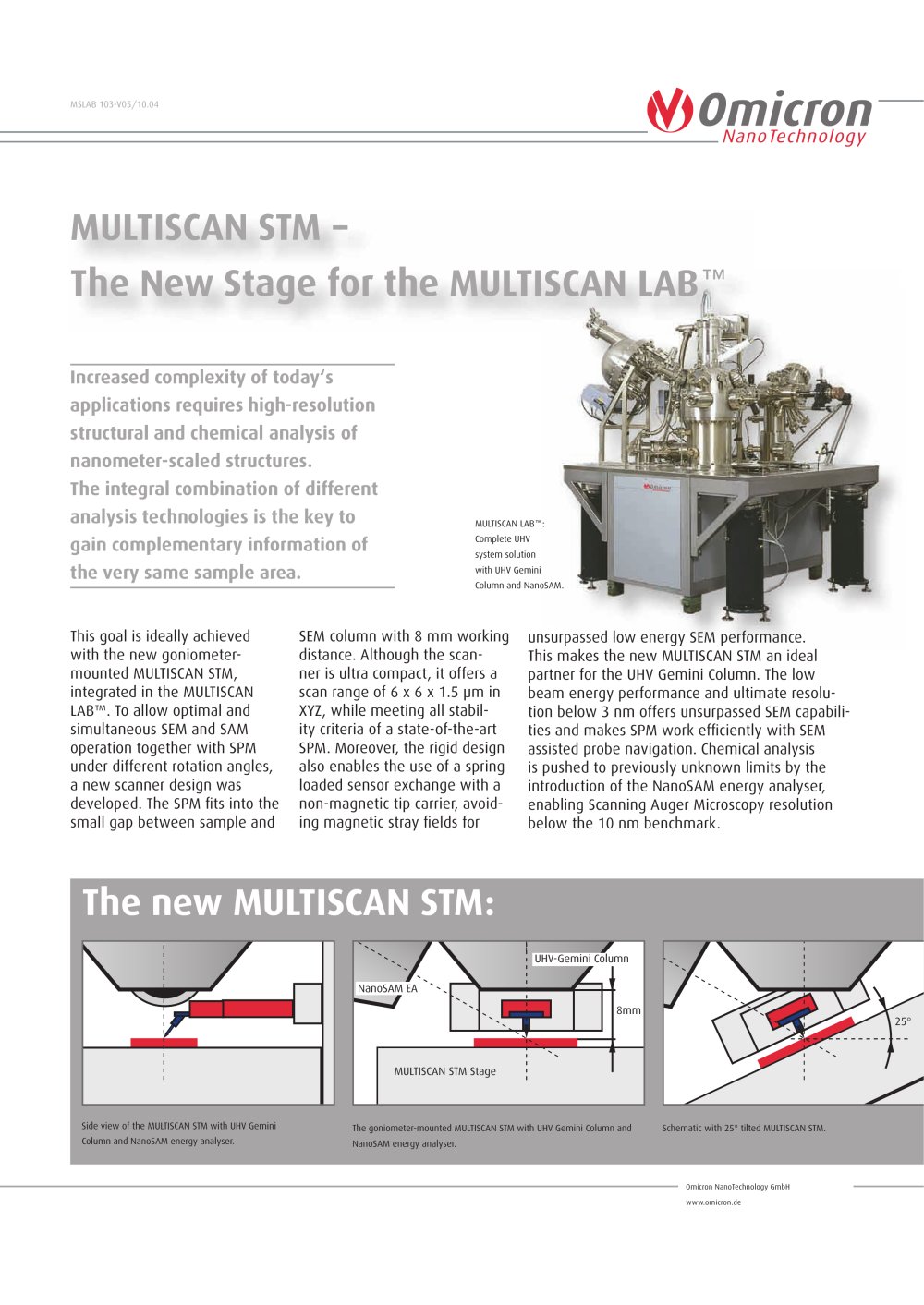 Multiscan STM - OMICRON