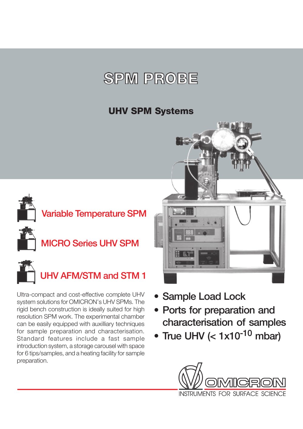 SPM PROBE - OMICRON