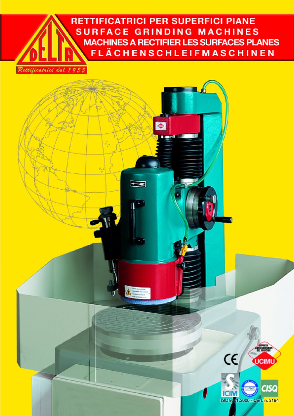 "L" - SURFACE GRINDING MACHINES - DELTA