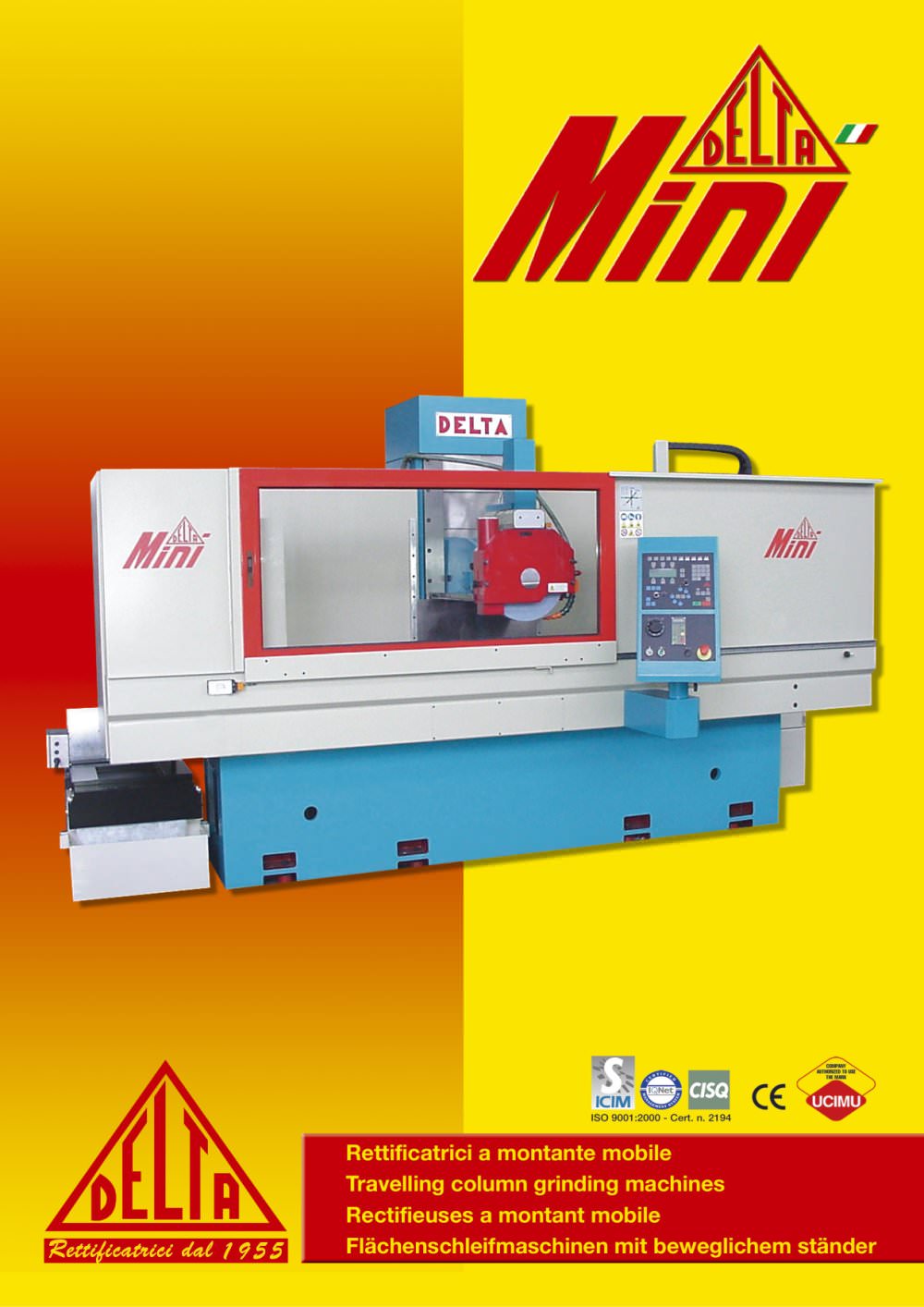 MINI - Travelling column grinding machine - DELTA