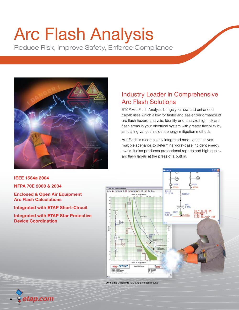 Arc Flash Analysis brochure - Etap