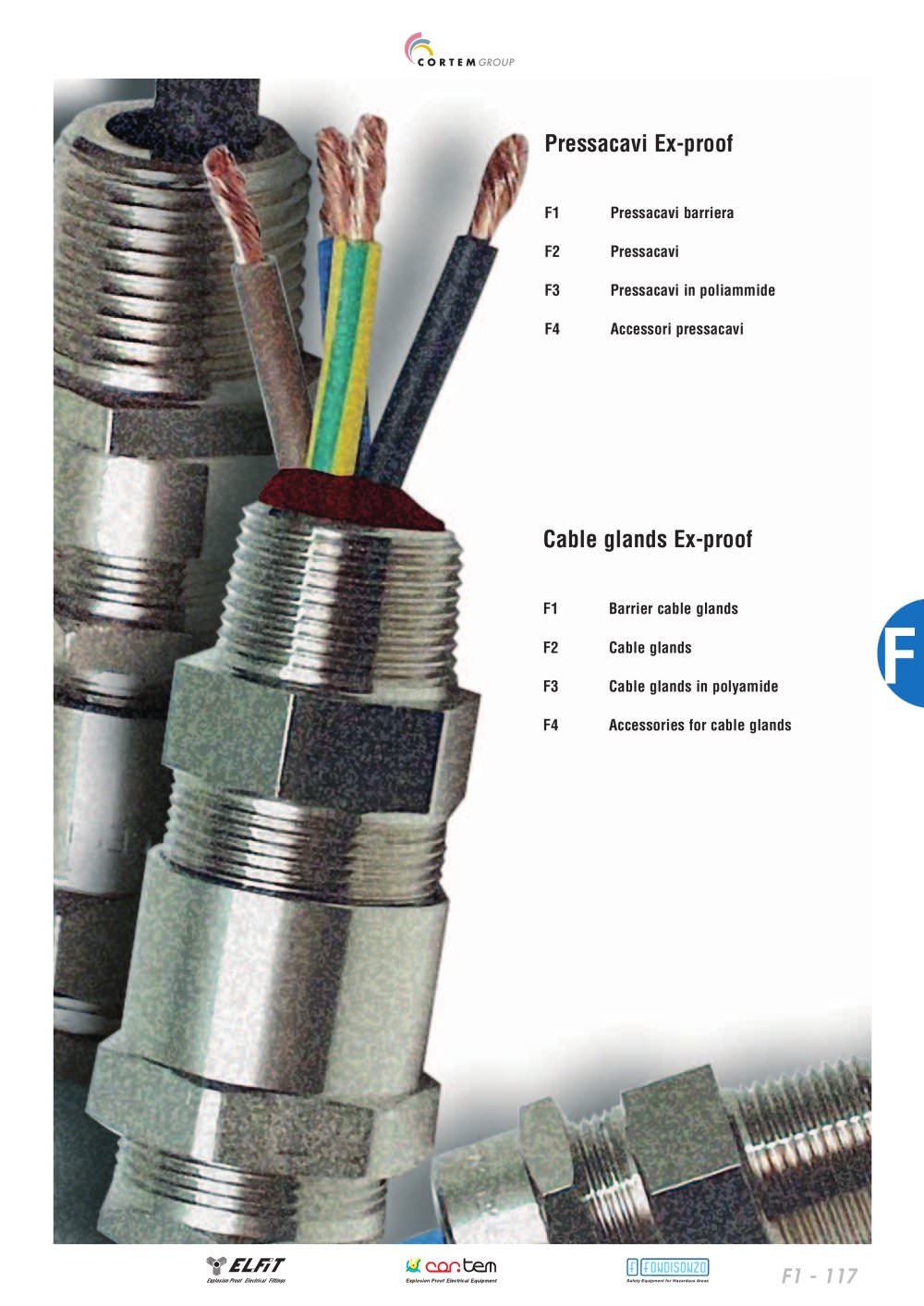 Cable glands Ex-proof - CORTEM