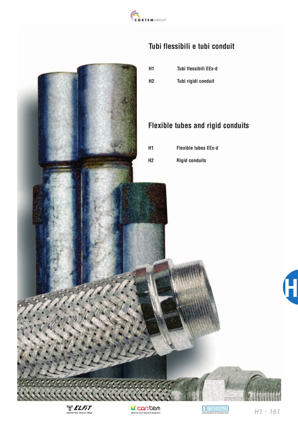 Flexible tubes and rigid conduits - CORTEM