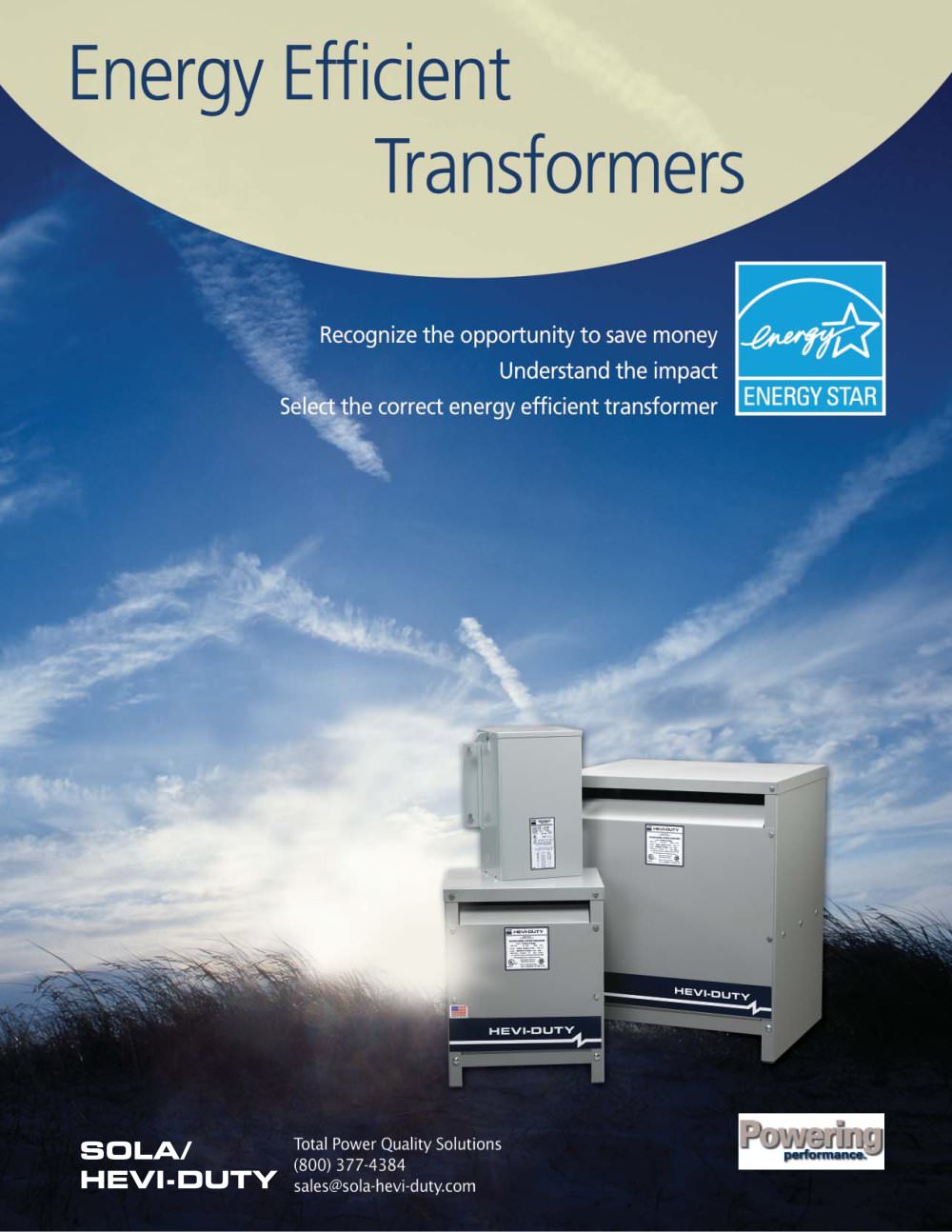 Ventilated Distribution Transformers - SolaHD
