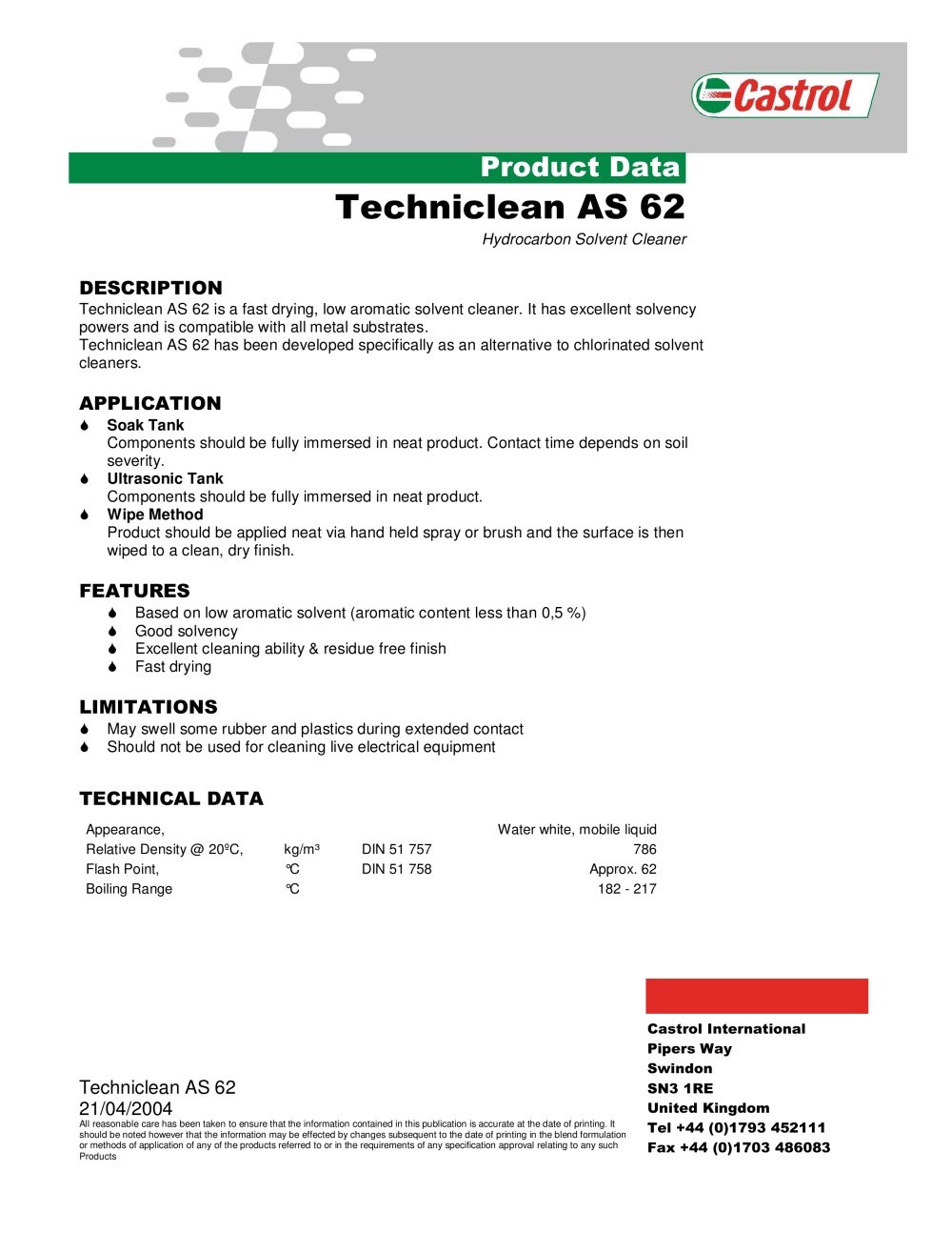 CASTROL Industrial - 