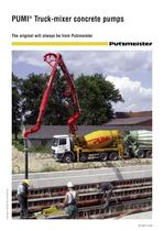 PUMI� Truck-mixer concrete pumps