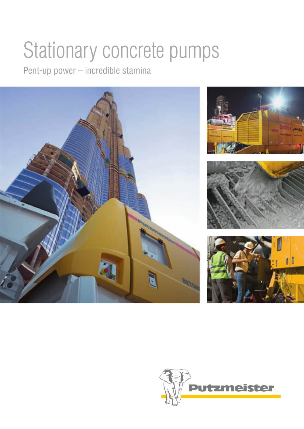 Stationary Concrete Pumps - For highest demands and economical solutions - Putzmeister