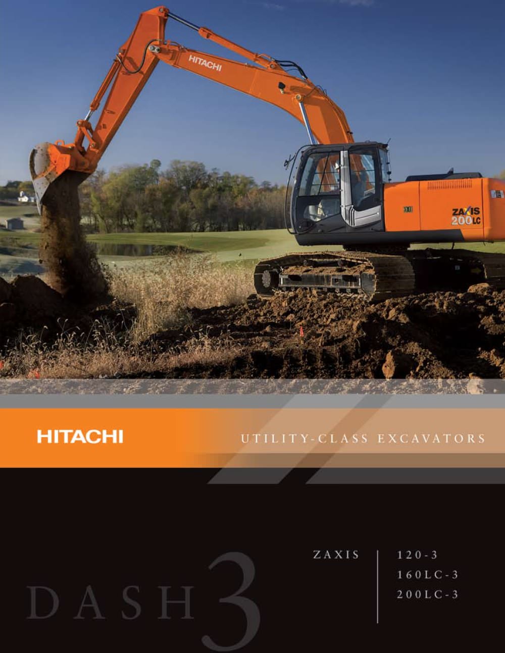 Hitachi 120-3, 160LC-3, 200LC-3 - Deere-Hitachi Construction Machinery