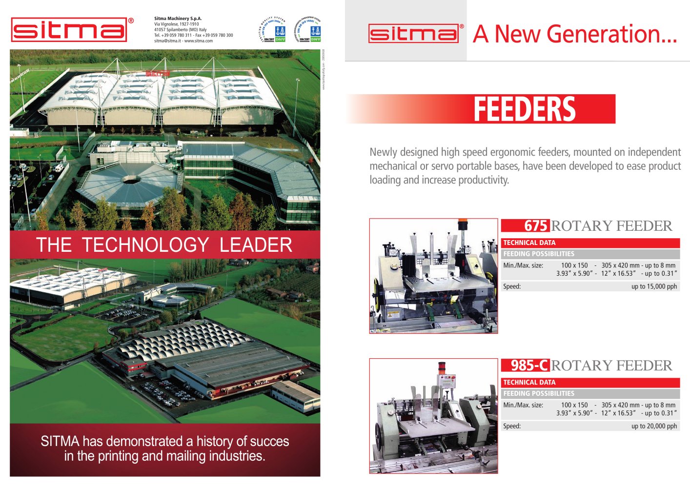 675  Rotary Feeder - SITMA