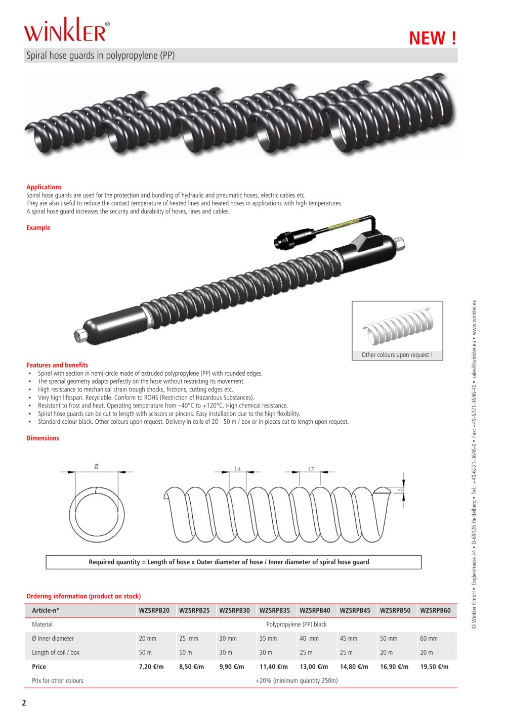 hose guards - Winkler
