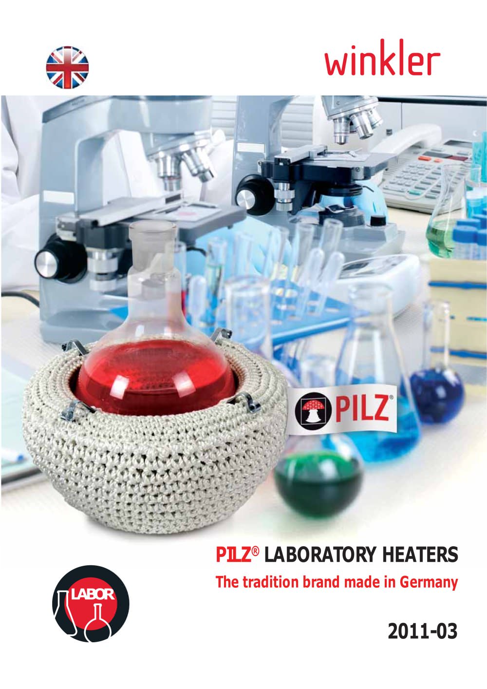 PILZ&reg; Laboratory Catalogue - Winkler
