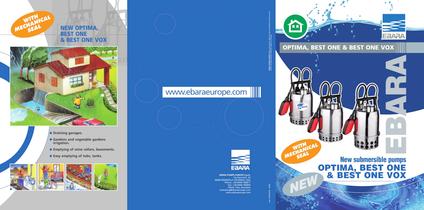 NEW EBARA SUBMERSIBLE PUMPS