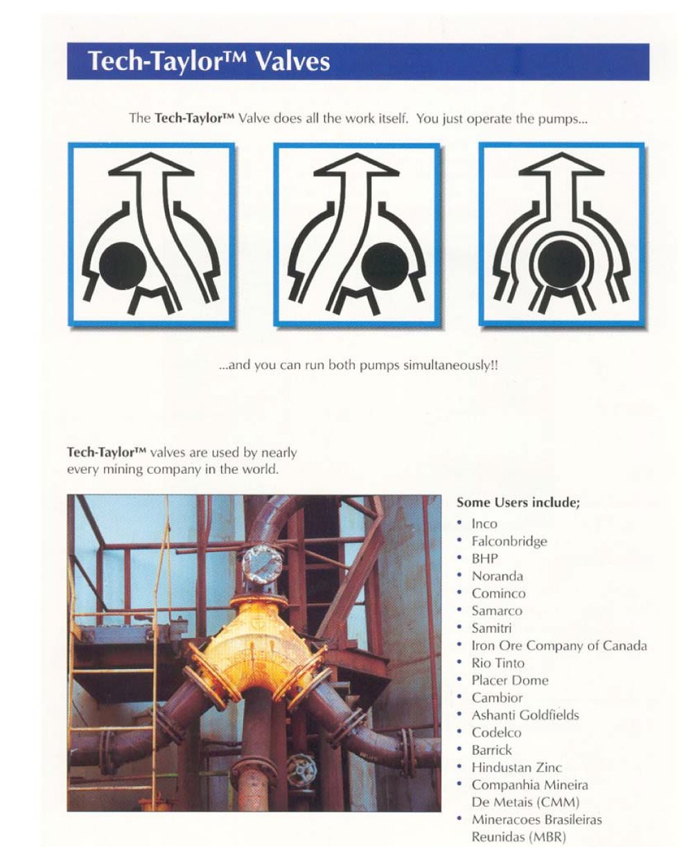 Taylor tech ball check valve - KREBS ENGINEERS