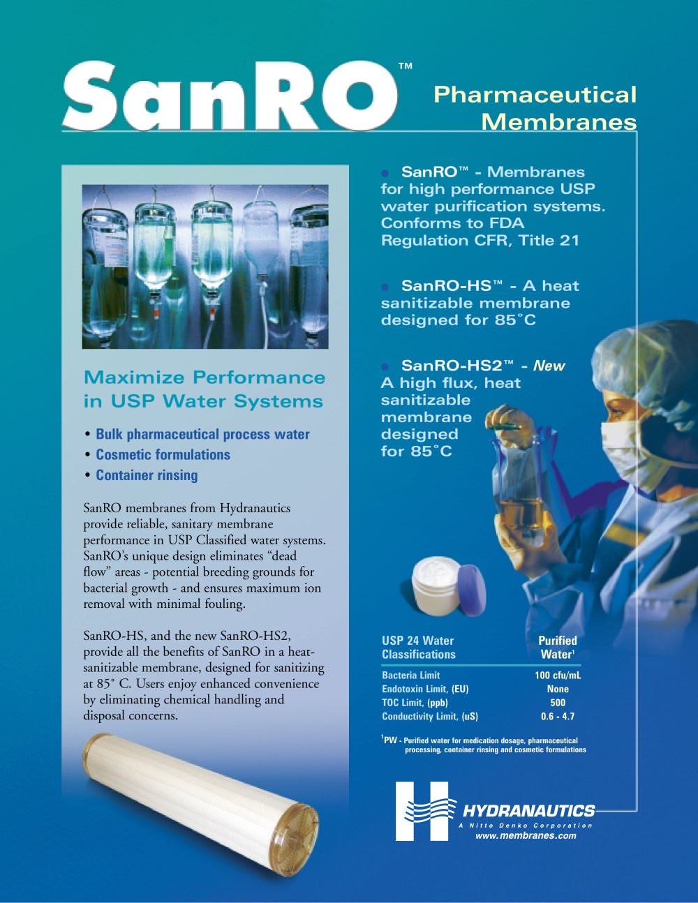 SanRO&reg; - Hydranautics