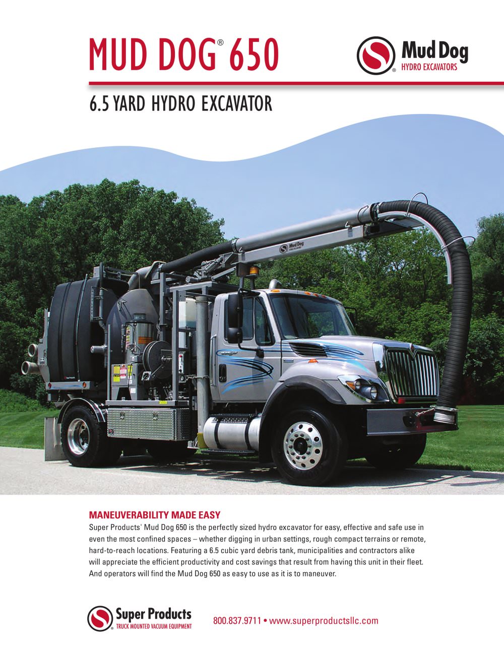 Mud Dog Hydro Excavator - Super Products