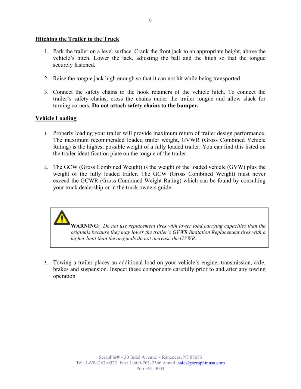 Seraphin Test Measures - 90650, 93099, 101631, 98981