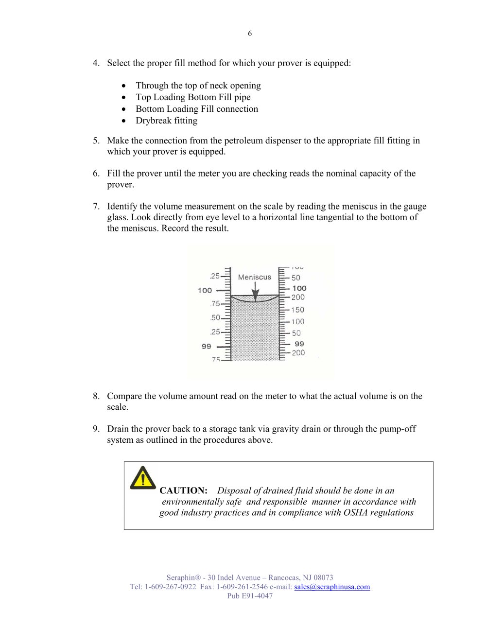 Seraphin Test Measures - 149712, 90980