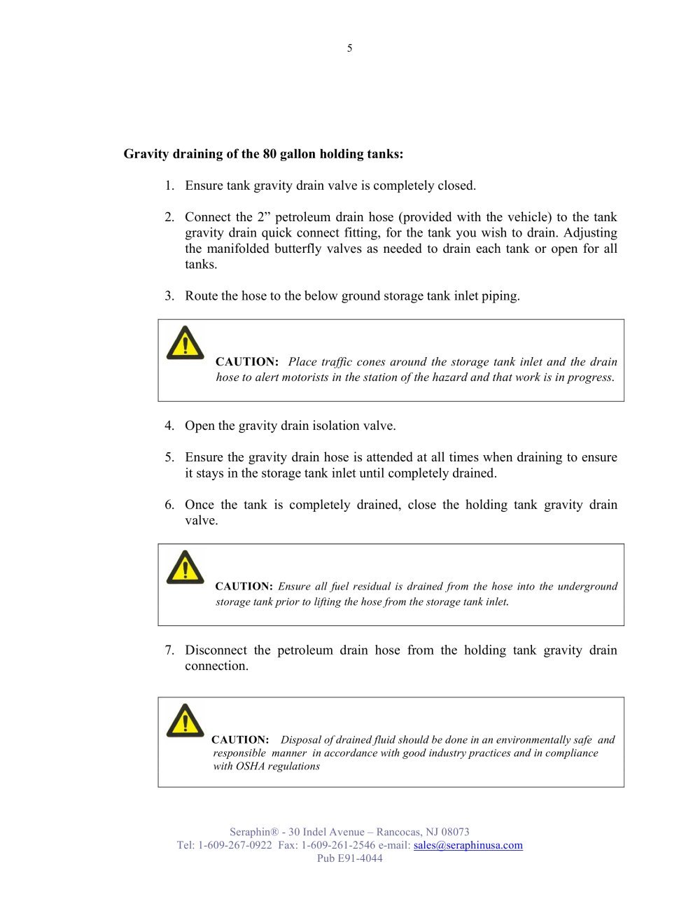 Seraphin Test Measures - 90187, 4213, 90980, 208173, 93487