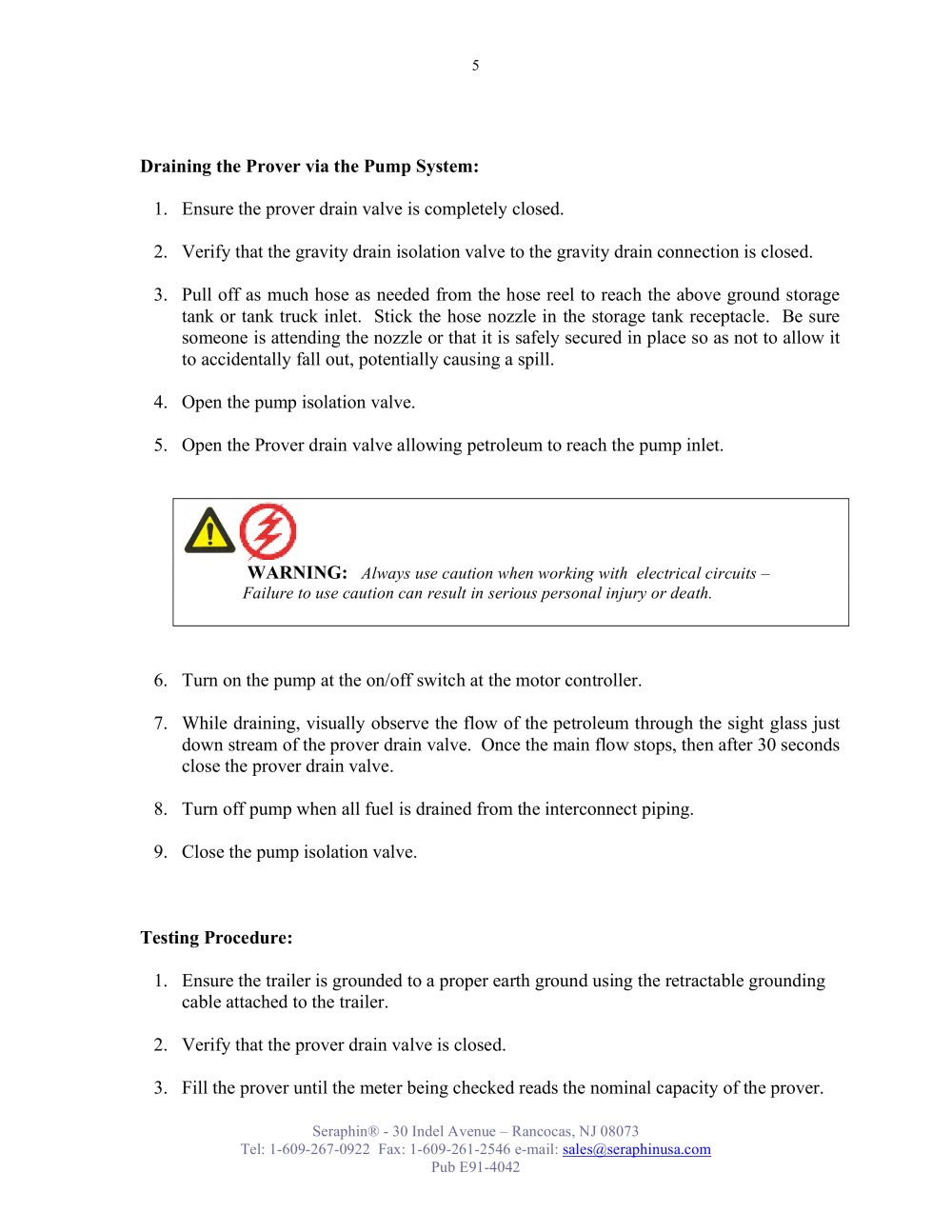 Seraphin Test Measures - 147104, 4213, 137697, 90650, 208456, 208173, 93487