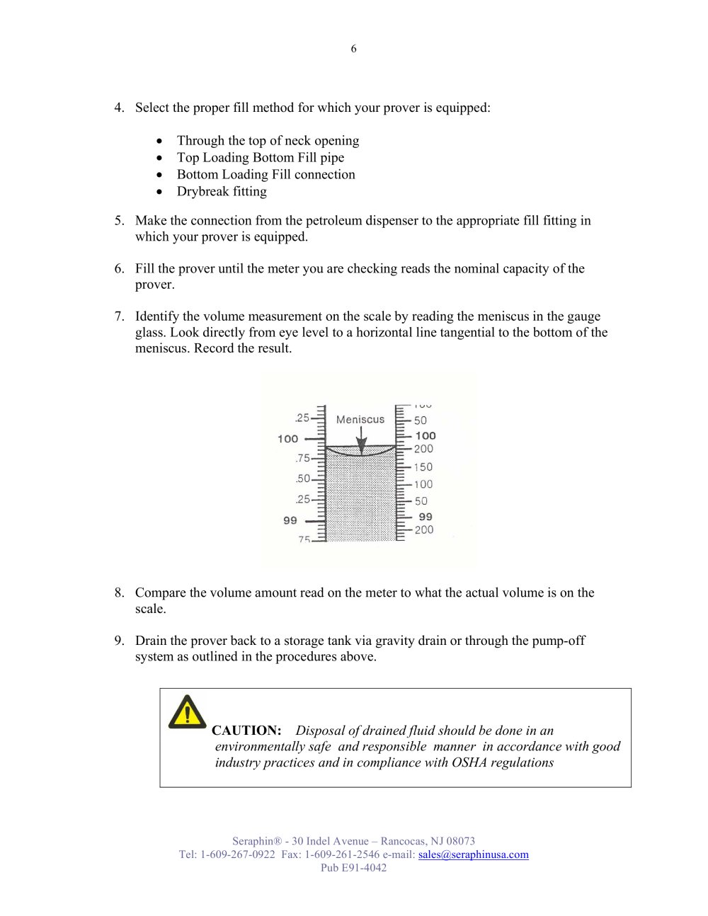 Seraphin Test Measures - 301594, 90980