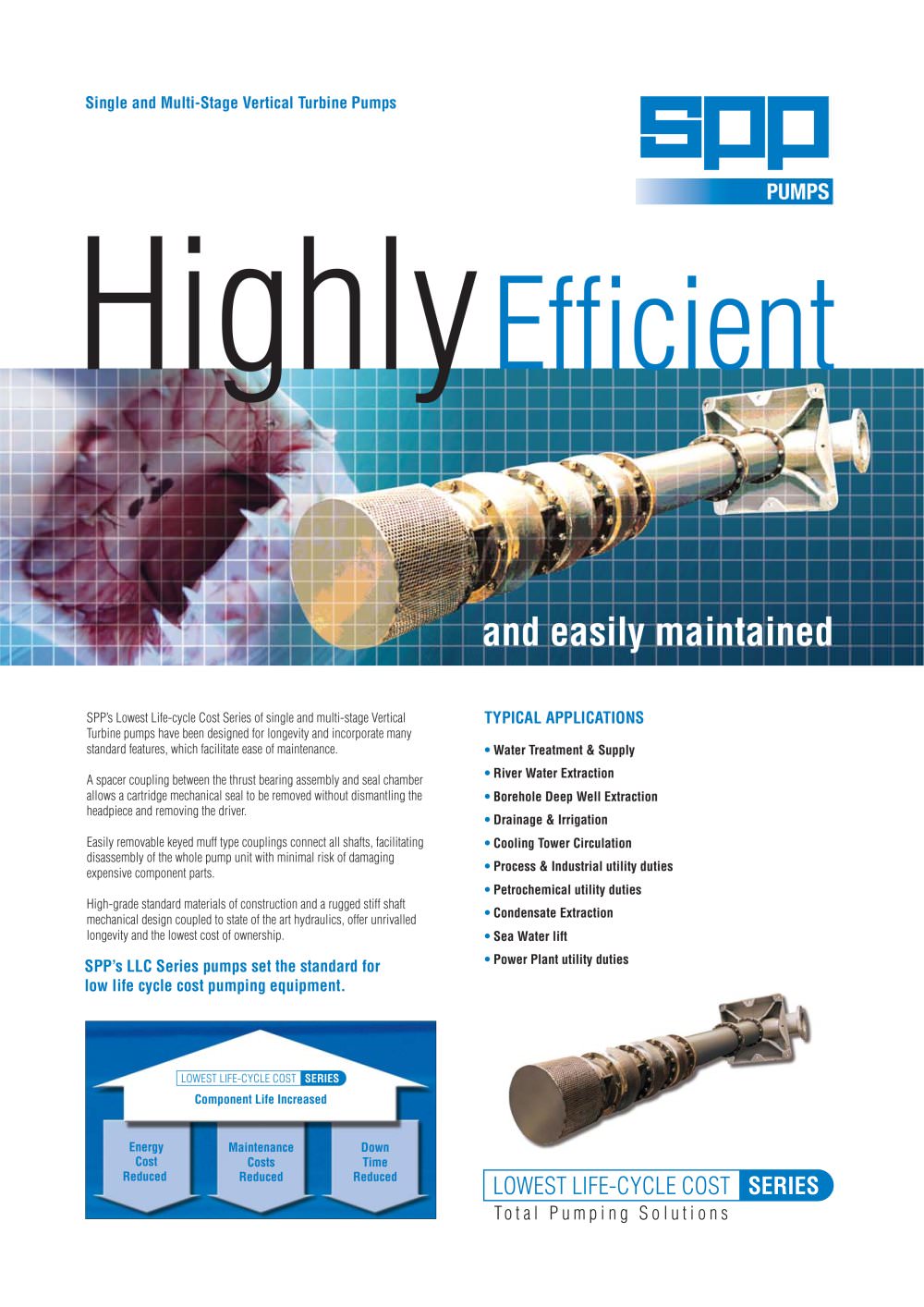 Single and Multi-Stage Vertical Turbine Pumps - SPP