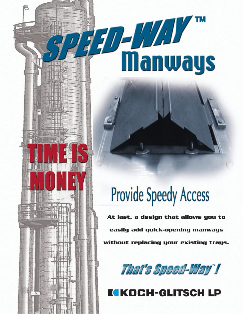 SPEED-WAY&reg; Manways - Koch-Glitsch