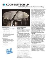 TRITON� High Capacity Fractionation Trays