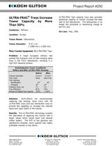 ULTRA-FRAC� Trays - Project Report