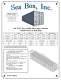 40' (Type 2) Dry Freight Container, Double Doors Both Ends 8' 6