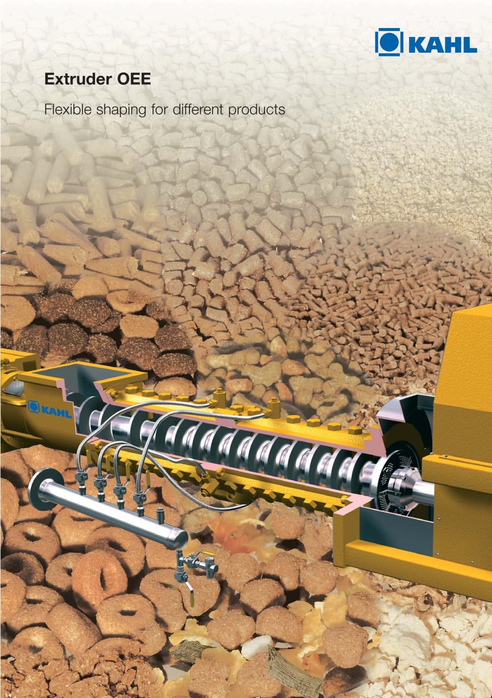 Extruder OEE - Flexible shaping for different products - Amandus Kahl