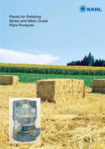 Plants for Pelleting Straw and Other Crude Fibre Products