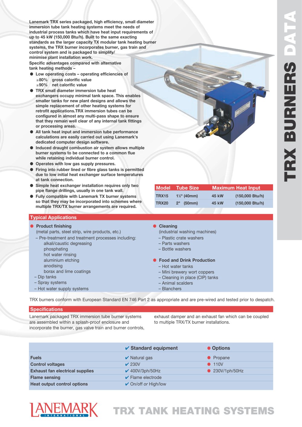 Lanemark TRX series - LANEMARK