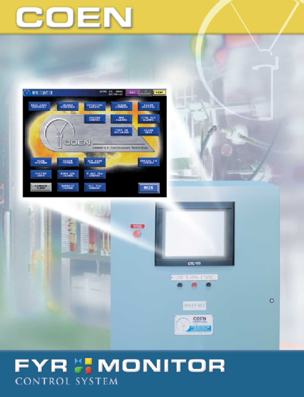 Fyr-Monitor Control System - Coen