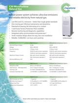 C30 Natural Gas Product Literature
